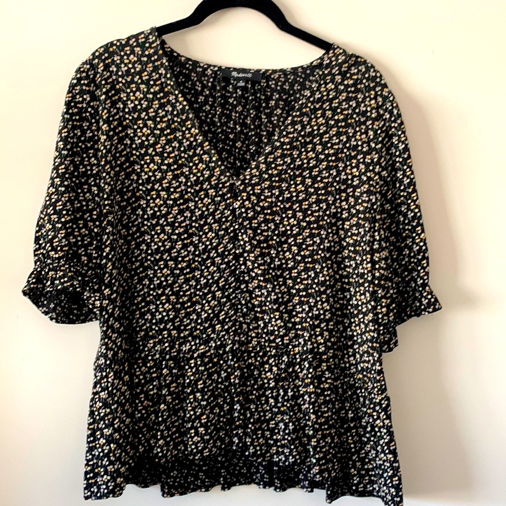 Madewell Peplum Top